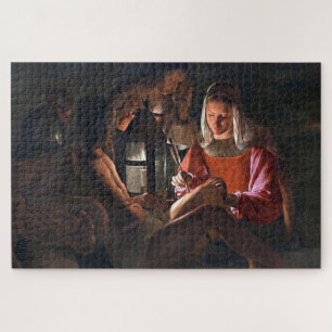 St. Sebastian Embraced by Irene, La Tour