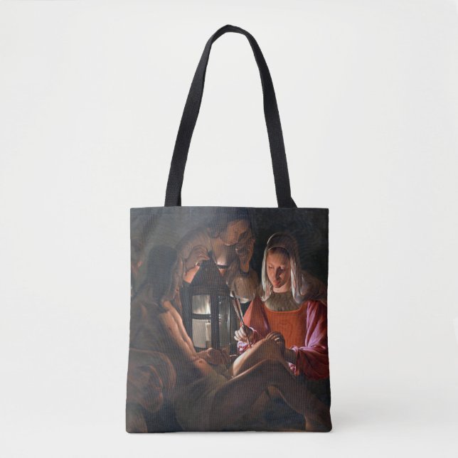 St. Sebastian Embraced by Irene, La Tour Tasche (Vorderseite)