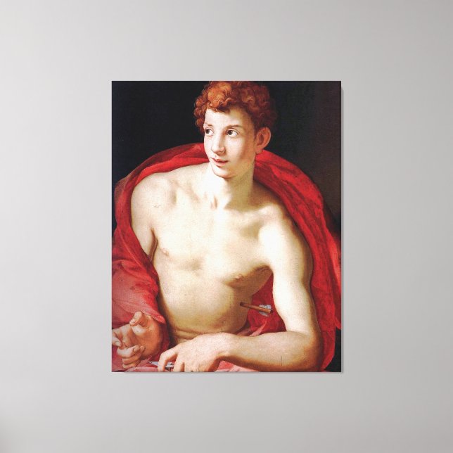 St. Sebastian Fine Art Canvas Print Leinwanddruck (Vorderseite)