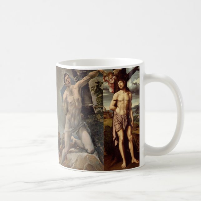 St. Sebastian Kaffeetasse (Rechts)