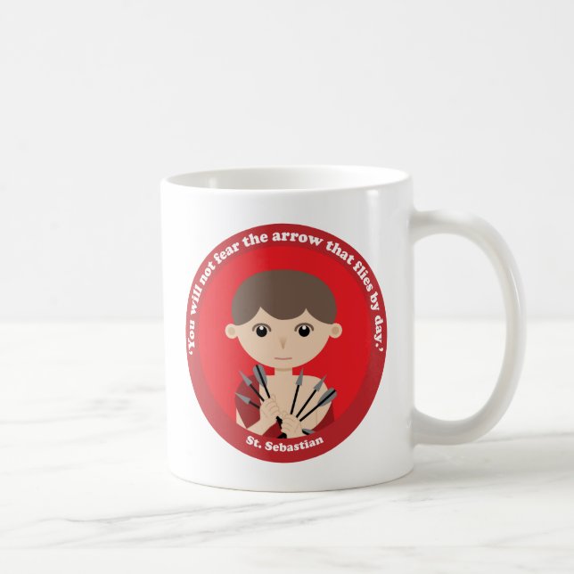 St. Sebastian Kaffeetasse (Rechts)