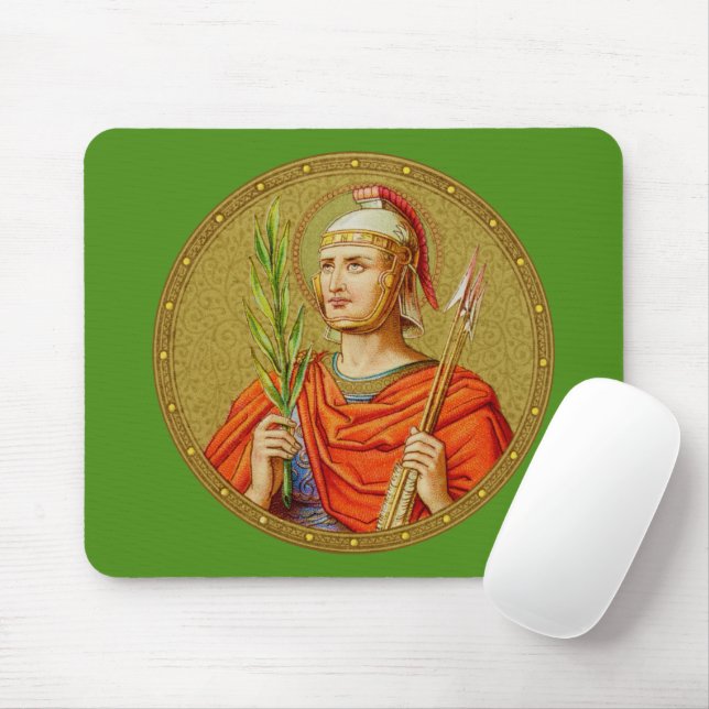 St. Sebastian (SNV 24) (Rundbild) Horizontal Mousepad (Mit Mouse)