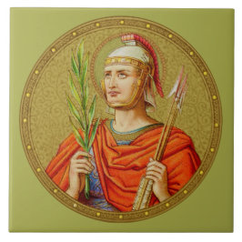 St. Sebastian (SNV 24) (Rundbild) Tile 2 Fliese