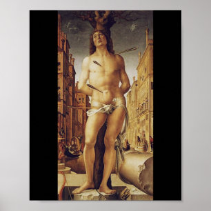 St Sebastian von Liberale Da Verona Poster