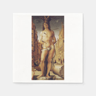 St Sebastian von Liberale Da Verona Serviette