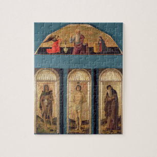 St.Sebastian zwischen Johannes der Baptist und St.