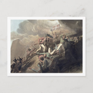 St. Sebastians, 31. August 1813, aus "The Victor" Postkarte