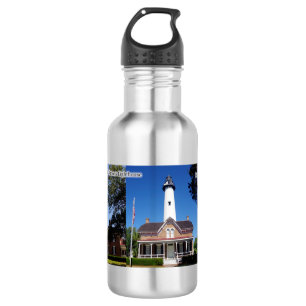 St. Simons Lighthouse Flasche Edelstahlflasche