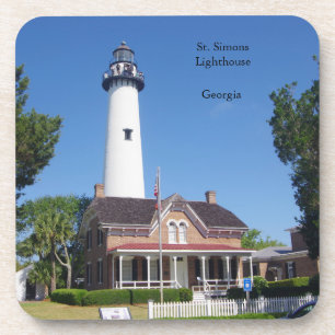 St. Simons Lighthouse Untersetzer