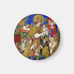 St. Stanislaus Bishop und Martyr Magnet
