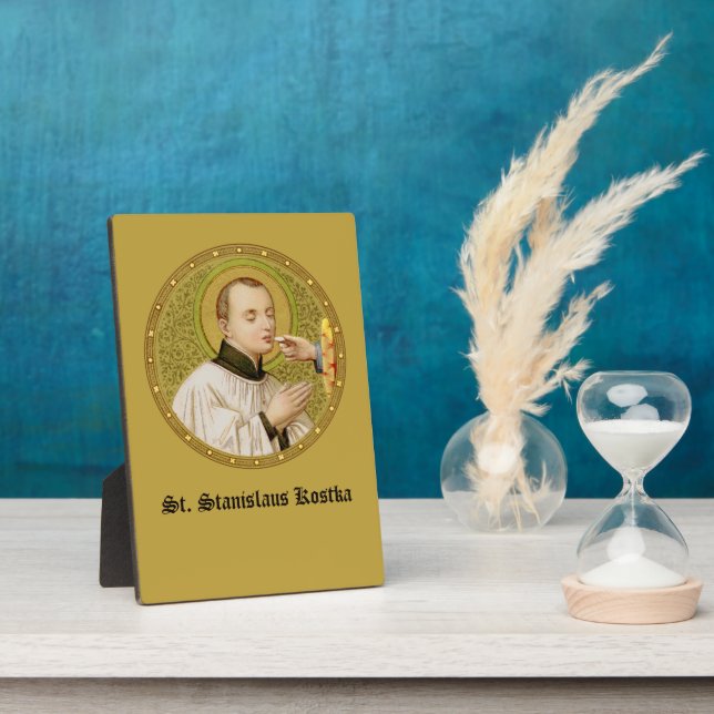 St. Stanislaus Kostka (SNV 25) (Rundbild) 5"x7" Fotoplatte (Seite)