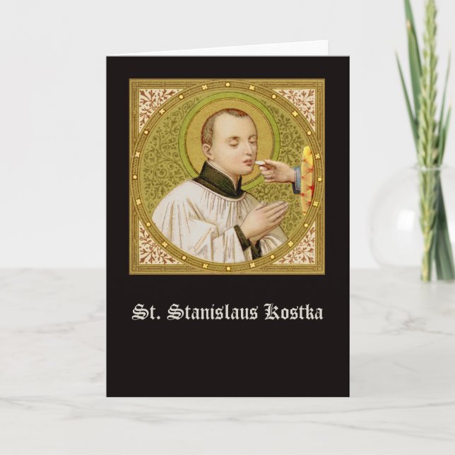 St. Stanislaus (SNV 25) (SquImage) Vert Gruß Karte (Vorderseite)
