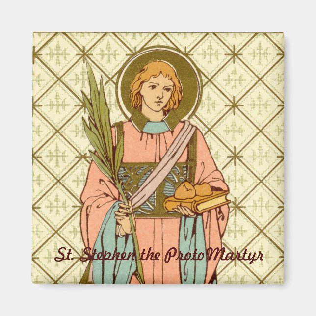 St. Stephan der ProtoMartyrer (RLS 17) Magnet (Vorne)