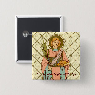 St. Stephanus der ProtoMartyr (RLS 17) Button