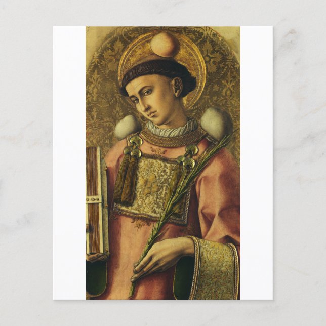 St. Stephen Apostel der siebzigsten Protomartyr Flyer (Vorne)