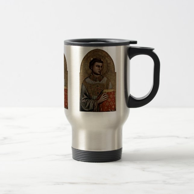 St Stephen durch Giotto Di Bondone Reisebecher (Rechts)