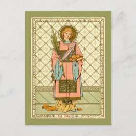 St. Stephen the ProtoMartyr (RLS 17) Postkarte