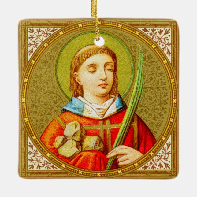 St. Stephen the ProtoMartyr (SNV 26) Platz Keramikornament (Vorderseite)