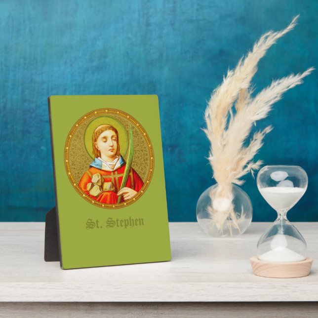 St. Stephen the ProtoMartyr (SNV 26) (RoundImage) Fotoplatte (Seite)