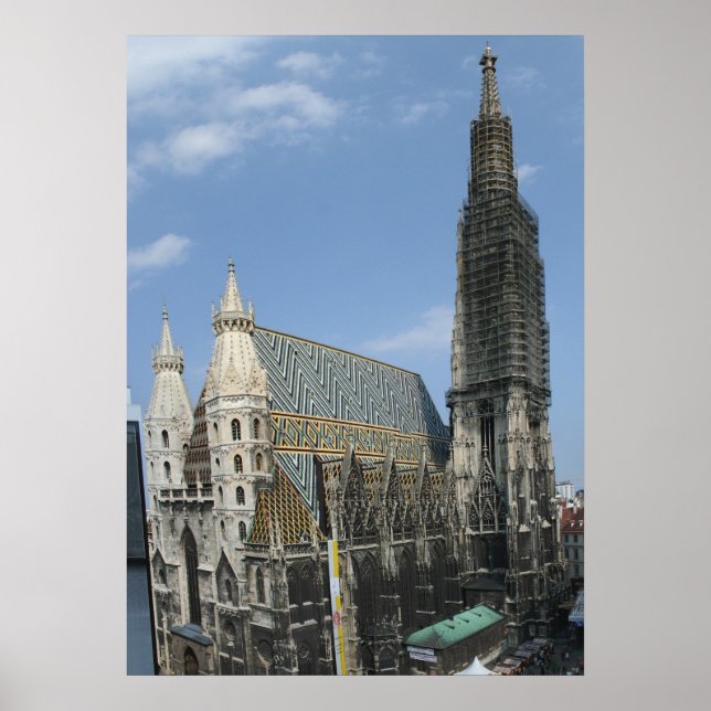 St. Stephen's Cathedral Domkirche St. Stephan Poster (Vorne)
