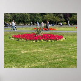 St Stephens Green Dublin Irland Poster