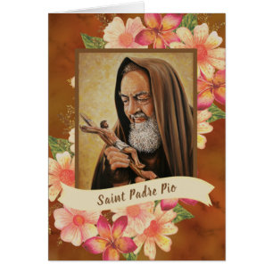 St Stigmates floraux de crucifix de prêtre de
