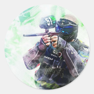 ST Surreal Runder Aufkleber