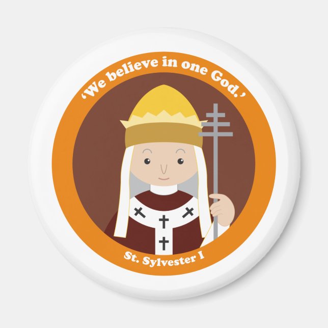 St. Sylvester I Magnet (Vorne)