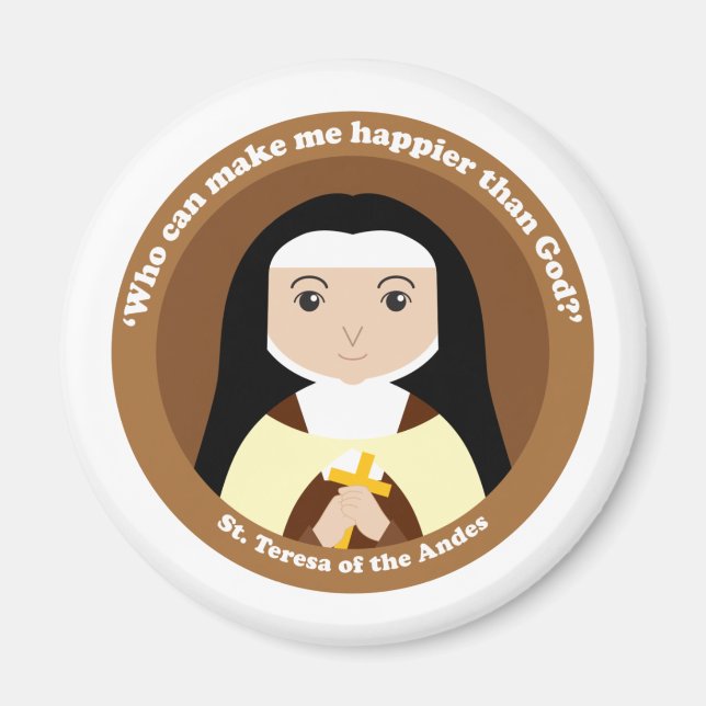 St. Teresa der Anden Magnet (Vorne)