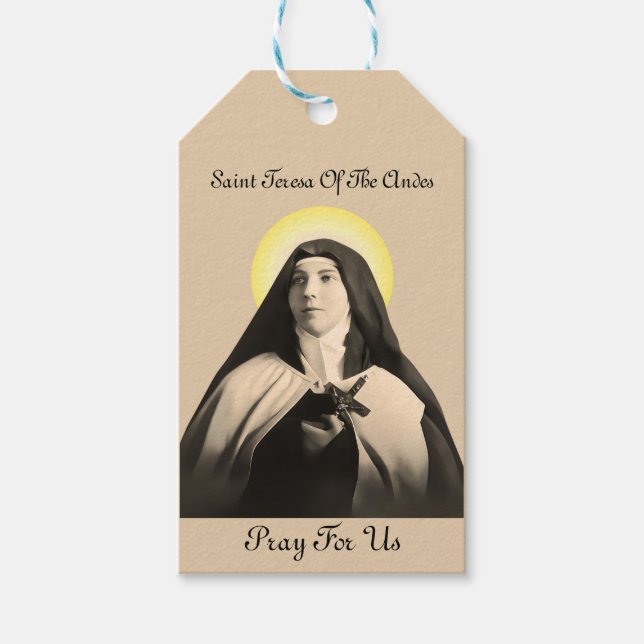 ST. TERESA DER ANDES GESCHENKANHÄNGER (Vorderseite)
