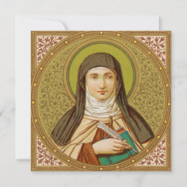St. Teresa of Avila (SNV 27) Leere Grußkarte