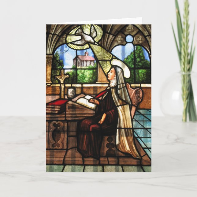 St. Teresa von Avila (3) Karte (Vorderseite)