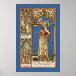 St. Teresa von Avila (SAU 28) Poster