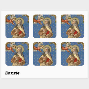 St. Teresa von Avila (SAU 28) Quadratischer Aufkleber