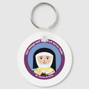 St. Teresa von Avila Schlüsselanhänger
