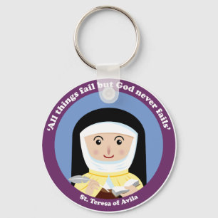 St Teresa von Avila Schlüsselanhänger