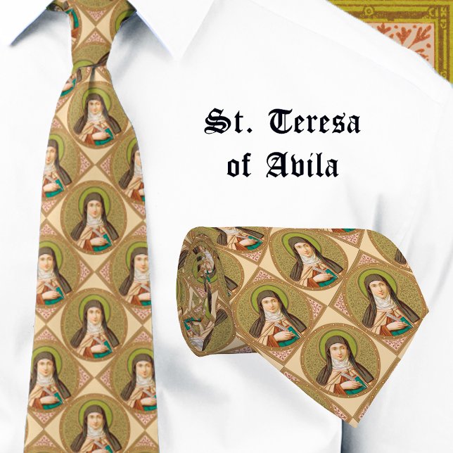 St. Teresa von Avila (SNV 27) Krawatte (Von Creator hochgeladen)