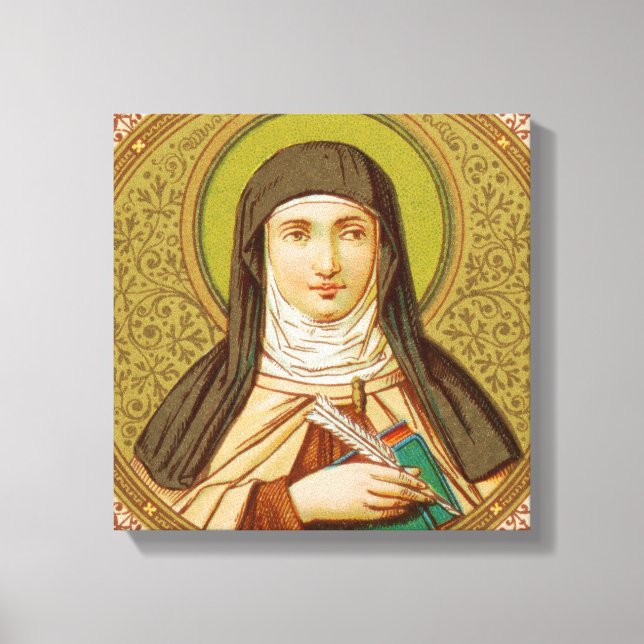 St. Teresa von Avila (SNV 27) Leinwanddruck (Vorderseite)