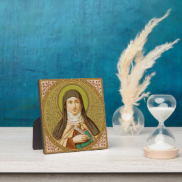 St. Teresa von Avila (SNV 27) (Square Image) Fotoplatte