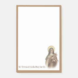 St. Terese Carmelite Heiligen Avila Jesus Post-it Klebezettel