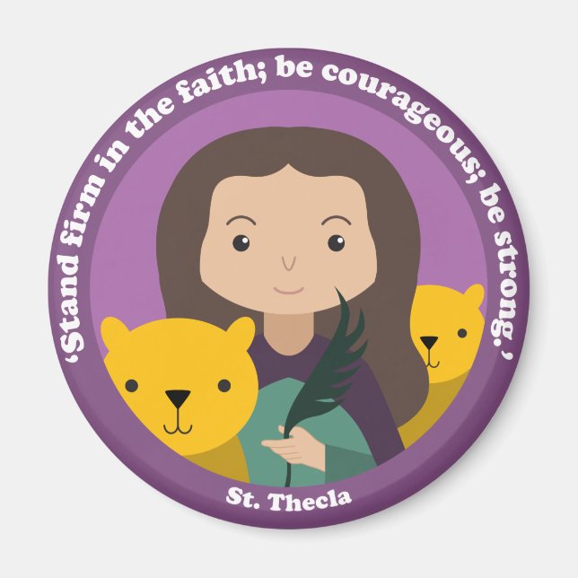 St. Thecla Magnet (Vorne)