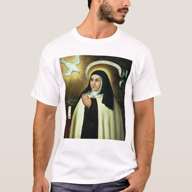 St Theresa von Avila 1570 T-Shirt (Vorderseite)