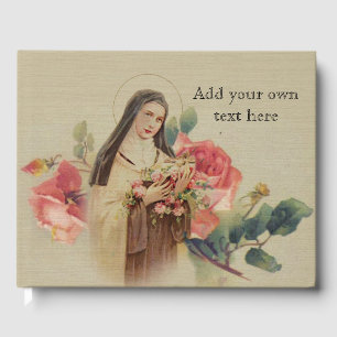St. Therese Child Jesus Rose Gästebuch