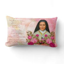 St. Therese das kleine Blume-Kissen