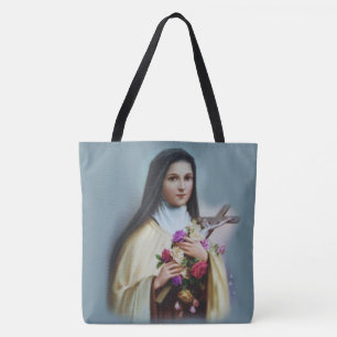 St. Therese des Kindes Jesus wenig Blume Tasche