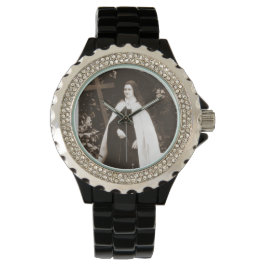 St Therese, die kleine Blume Frauenwache Armbanduhr