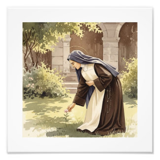 St Therese "Die kleine Blume", katholische Kunst  Fotodruck