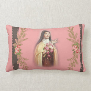 St. Therese die kleine Blume Lendenkissen