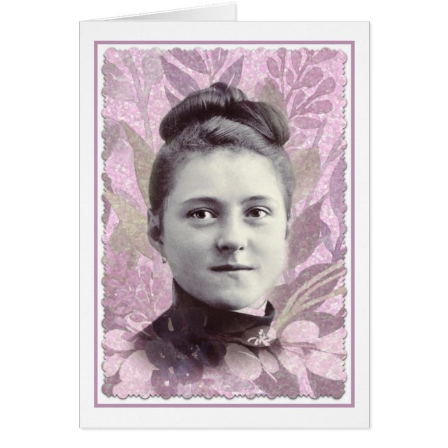 St. Therese die kleine Blume Religious Vintag (Vorne)