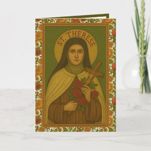 St. Thérèse Friend Liebe allein zählt Karte